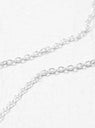 Silver Rolo Chain 2.5mm 22" by Garbstore | Couverture & The Garbstore