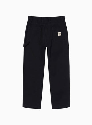 Canvas Work Trousers Black by Stüssy | Couverture & The Garbstore