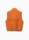 Sherpa Vest Orange by Stüssy by Couverture & The Garbstore