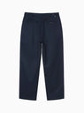 Volume Pleated Trouser Navy by Stüssy | Couverture & The Garbstore