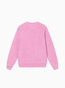 Stock Logo Crew Sweatshirt Pink by Stüssy | Couverture & The Garbstore