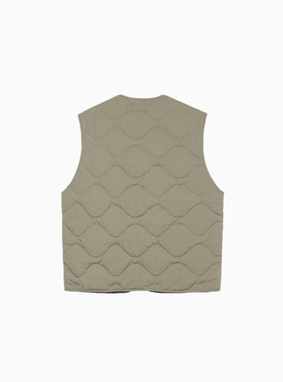 Recycled Nylon Liner Vest Coyote Beige by Stüssy | Couverture & The Garbstore