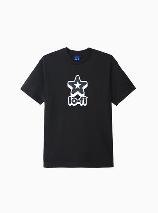 Star T-shirt Black by Lo-Fi by Couverture & The Garbstore