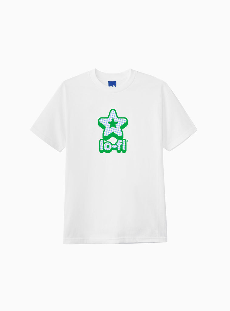 Star T-shirt White by Lo-Fi | Couverture & The Garbstore