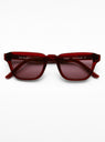 Frank Sunglasses Bourgogne Red by Sun Buddies | Couverture & The Garbstore