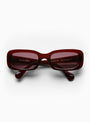 Junior Jr Sunglasses Bourgogne Red by Sun Buddies | Couverture & The Garbstore