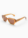 Pyle Sunglasses California Poppy Orange by Sun Buddies | Couverture & The Garbstore Side Shot