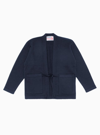 Cotton Open Cardigan Navy by The English Difference | Couverture & The Garbstore