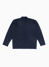 Cotton Open Cardigan Navy by The English Difference | Couverture & The Garbstore