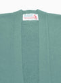 Cotton Open Cardigan Teal by The English Difference | Couverture & The Garbstore