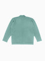 Cotton Open Cardigan Teal by The English Difference | Couverture & The Garbstore