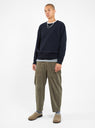 Kendrew Merino Wool Crew Sweater Navy by The English Difference | Couverture & The Garbstore