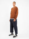 Kendrew Merino Wool Crew Sweater Rust by The English Difference | Couverture & The Garbstore