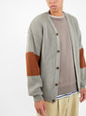 Sports Merino Wool Cardigan Slate by The English Difference | Couverture & The Garbstore