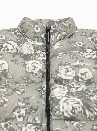 PERTEX® T Down Jacket Grey Floral by thisisneverthat by Couverture & The Garbstore