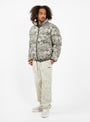 PERTEX® T Down Jacket Grey Floral by thisisneverthat | Couverture & The Garbstore
