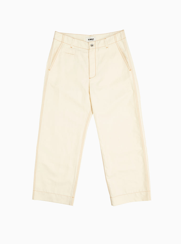 Deck Trousers Ecru by YMC | Couverture & The Garbstore