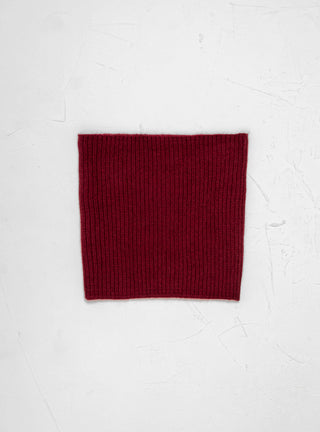 Cashmere Neck Warmer Burgundy by Sublime | Couverture & The Garbstore