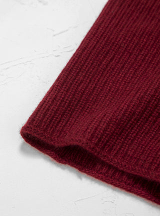 Cashmere Neck Warmer Burgundy by Sublime by Couverture & The Garbstore