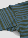 Stripe Rugby Shirt Olive & Navy by Drop Out Sports | Couverture & The Garbstore