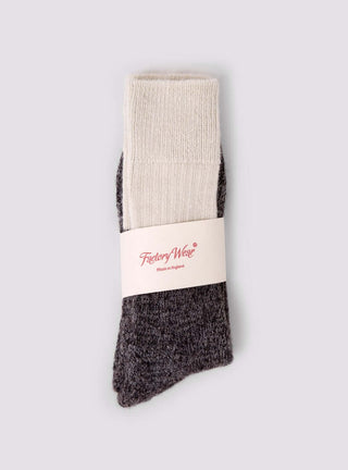 Factory Wear Alpaca Sock Ecru by Garbstore | Couverture & The Garbstore