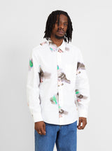 Pigeon Shirt White by Pop Trading Company | Couverture & The Garbstore