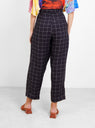 Love Song Pants Dark Grey Check by Henrik Vibskov by Couverture & The Garbstore