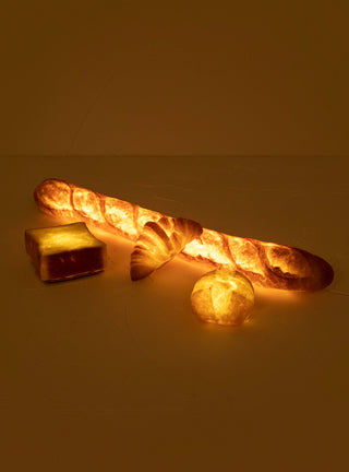 Croissant Bread Lamp Multi by Pampshade by Couverture & The Garbstore
