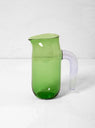 x Jochen Holz Glass Jug Green & Lavender by Hay | Couverture & The Garbstore