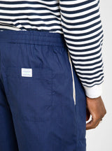Home Party Short Indigo Check by Home Party | Couverture & The Garbstore