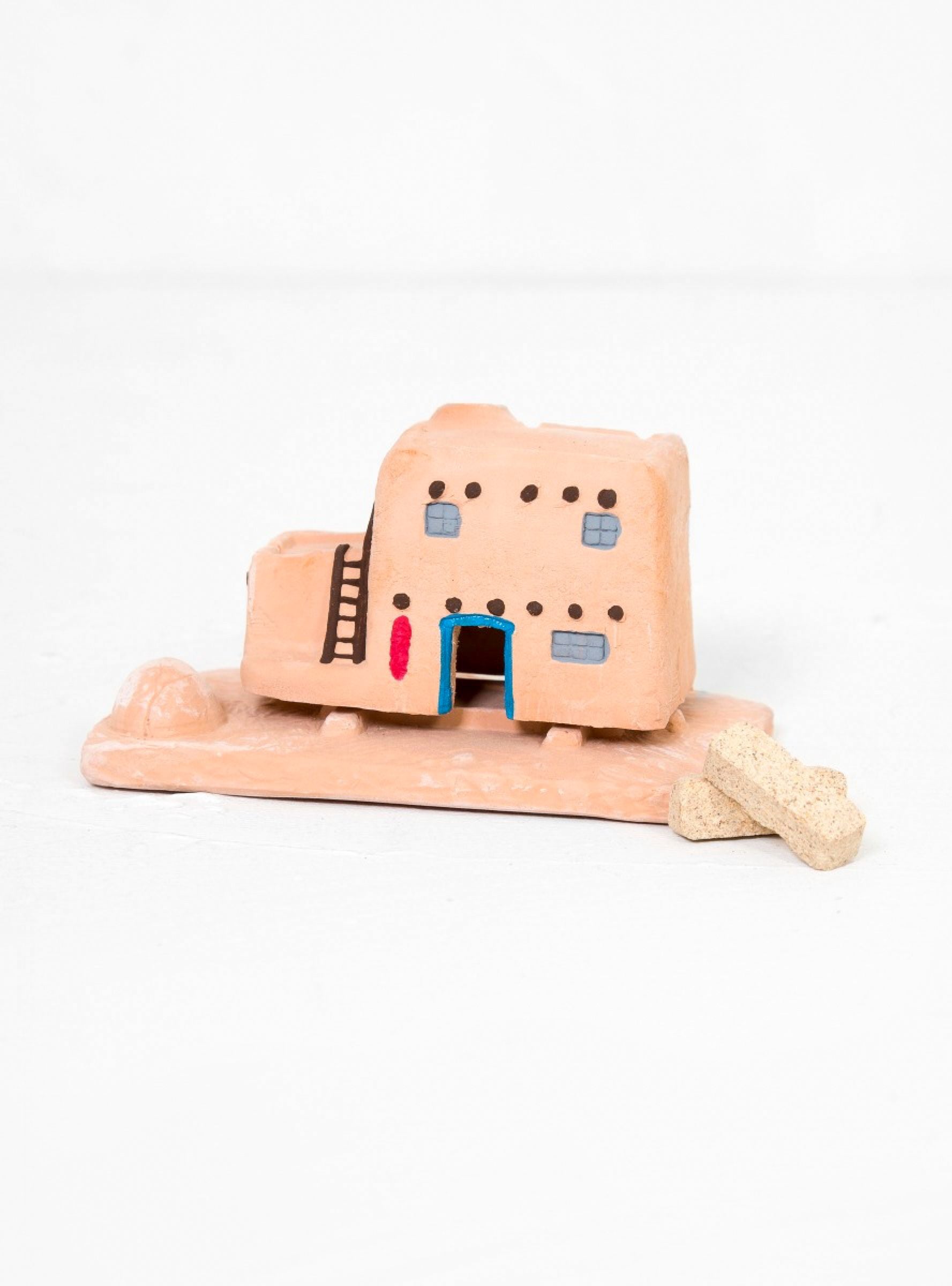Casa de Adobe Incense Burner Clay by Incienso De Santa Fe | Couverture & The Garbstore