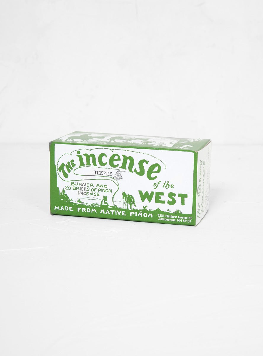 Teepee Incense Burner Clay by Incienso De Santa Fe | Couverture & The Garbstore