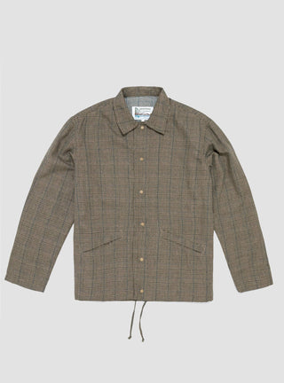 Crammer Jacket Brown Check by Garbstore | Couverture & The Garbstore