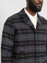 Work Jacket Grey Check by Garbstore | Couverture & The Garbstore