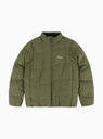 Corduroy Wave Puffer Jacket Olive by Dime by Couverture & The Garbstore