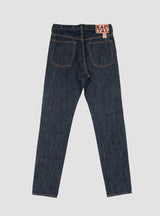 Raw 14oz Denim 5 Pocket Stone Jeans by Kapital | Couverture & The Garbstore
