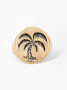 Palm Tree Signet Ring Brass by LHN Jewelry | Couverture & The Garbstore