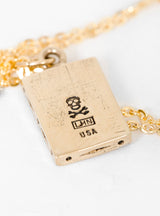 Paradise Charm Necklace Brass by LHN Jewelry | Couverture & The Garbstore
