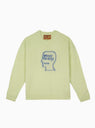 Superfuzz Logohead Sweater Melon Green by Brain Dead | Couverture & The Garbstore