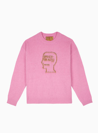 Superfuzz Logohead Sweater Fuchsia by Brain Dead | Couverture & The Garbstore