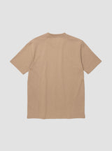 Johannes OrienT-Shirtr Embroidery T-shirt Utility Khaki by Norse Projects | Couverture & The Garbstore