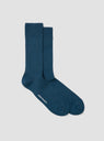 Bjarki Paper Cotton Socks Deep Teal by Norse Projects | Couverture & The Garbstore