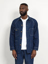 50's Coverall Jacket One Wash Indigo by Orslow | Couverture & The Garbstore