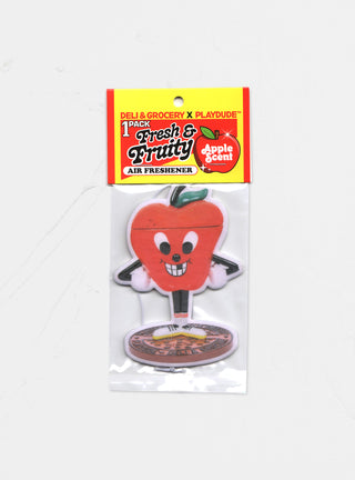 Apple Car Air Freshener Red by PLAYDUDE x Deli & Grocery | Couverture & The Garbstore