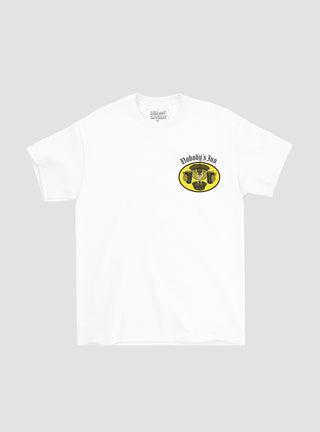 Nobody's Inn T-Shirt White by PLAYDUDE x Deli & Grocery | Couverture & The Garbstore