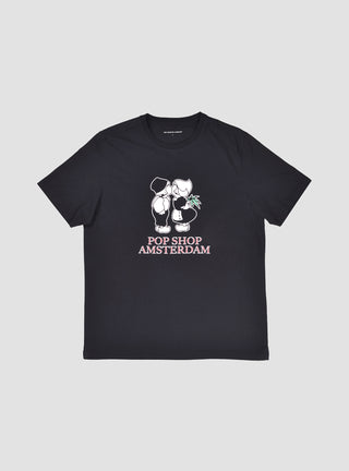 Amsterdam T-Shirt Black by Pop Trading Company | Couverture & The Garbstore