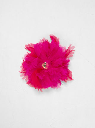 Lamour Brooch Red Fuschia by Rachel Comey by Couverture & The Garbstore