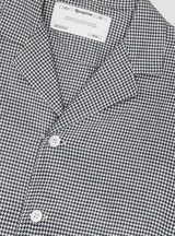 Bowling Houndstooth Flannel Shirt Jacket Dark Navy by Reception | Couverture & The Garbstore