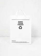 Re-usable Recycling Bag White by Rootote | Couverture & The Garbstore