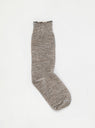 Double Face Merino Wool Organic Socks Light Grey by ROTOTO | Couverture & The Garbstore